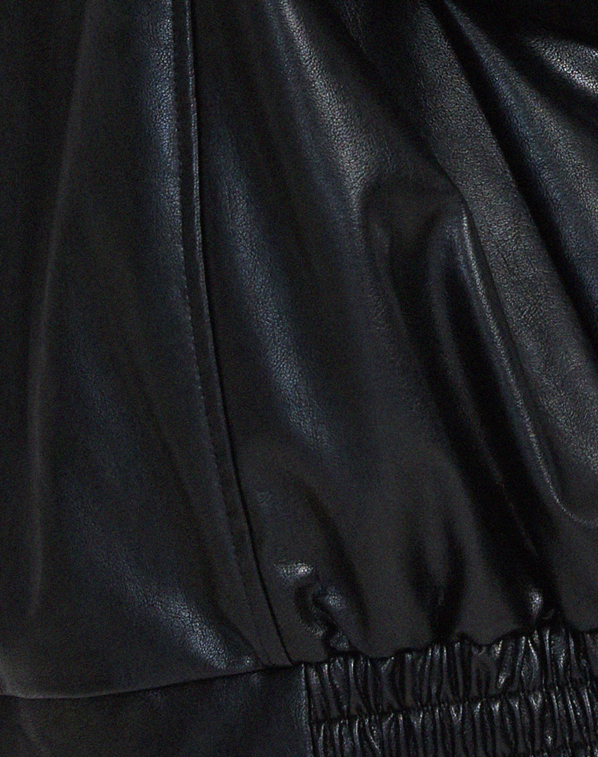 CURVYZ | Leila Oversized Losse Leren Jasje