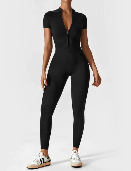 CURVYZ | Lissy Jumpsuit met Ritssluiting