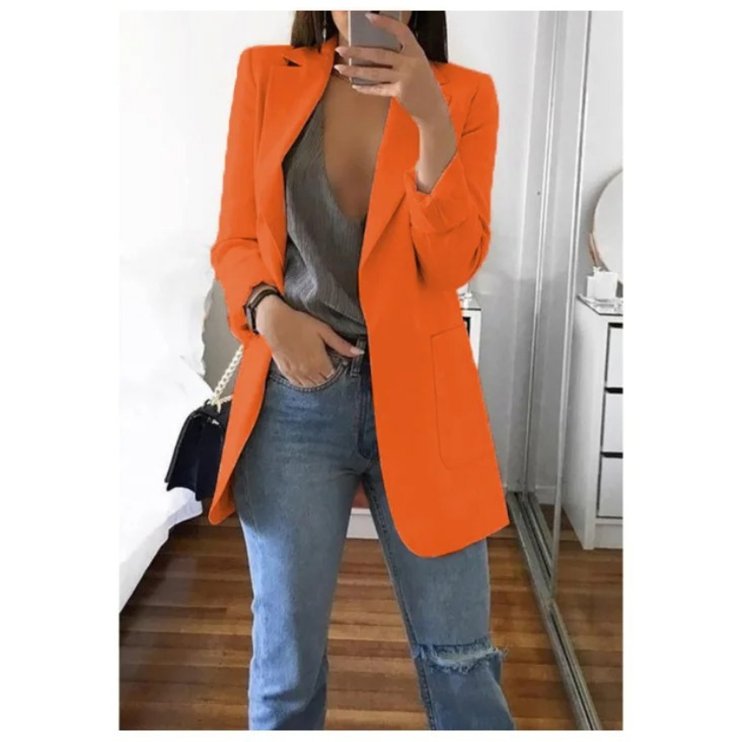 CURVYZ | Luxe Lange Blazer voor Dames