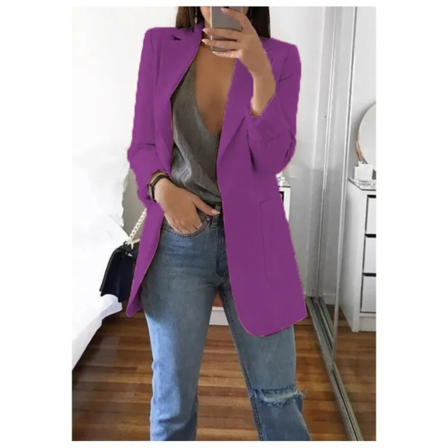 CURVYZ | Luxe Lange Blazer voor Dames