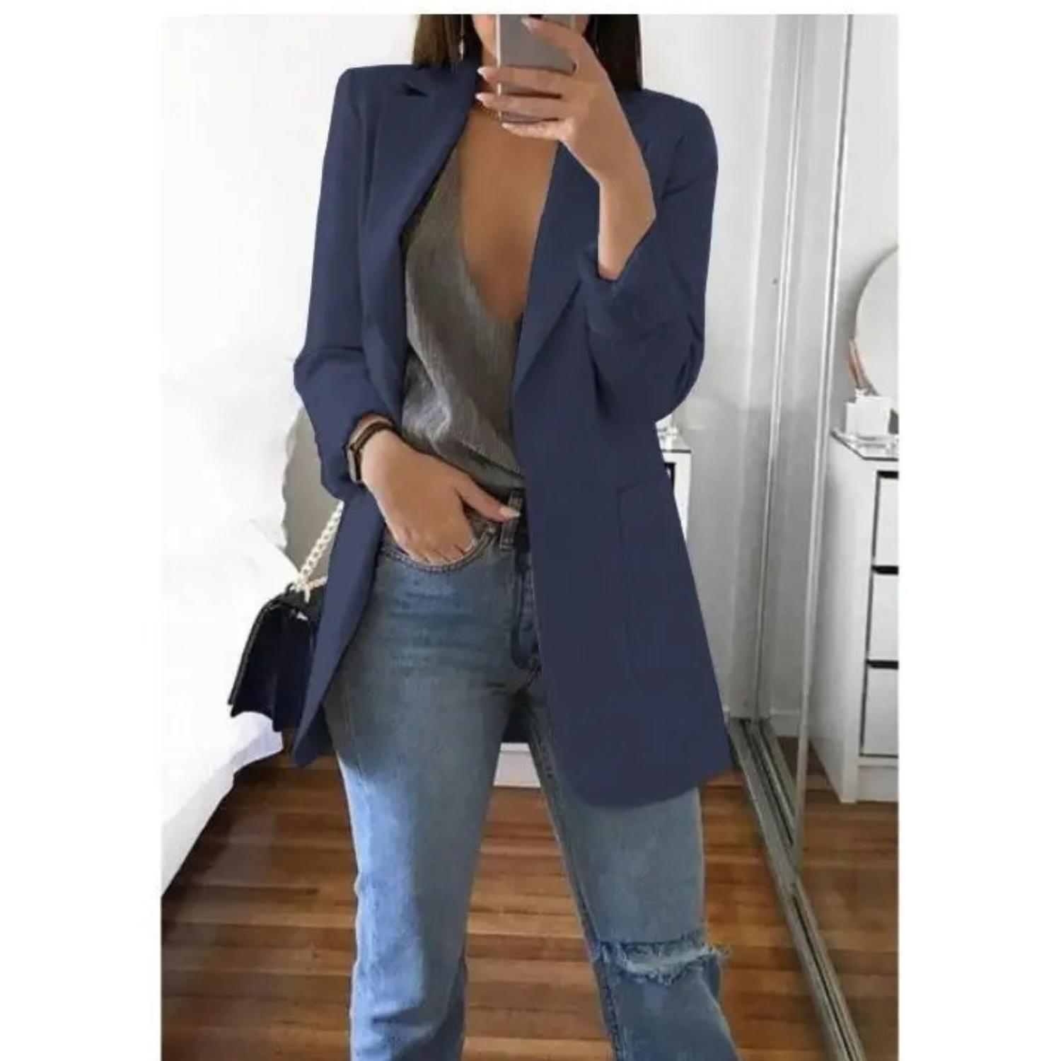 CURVYZ | Luxe Lange Blazer voor Dames