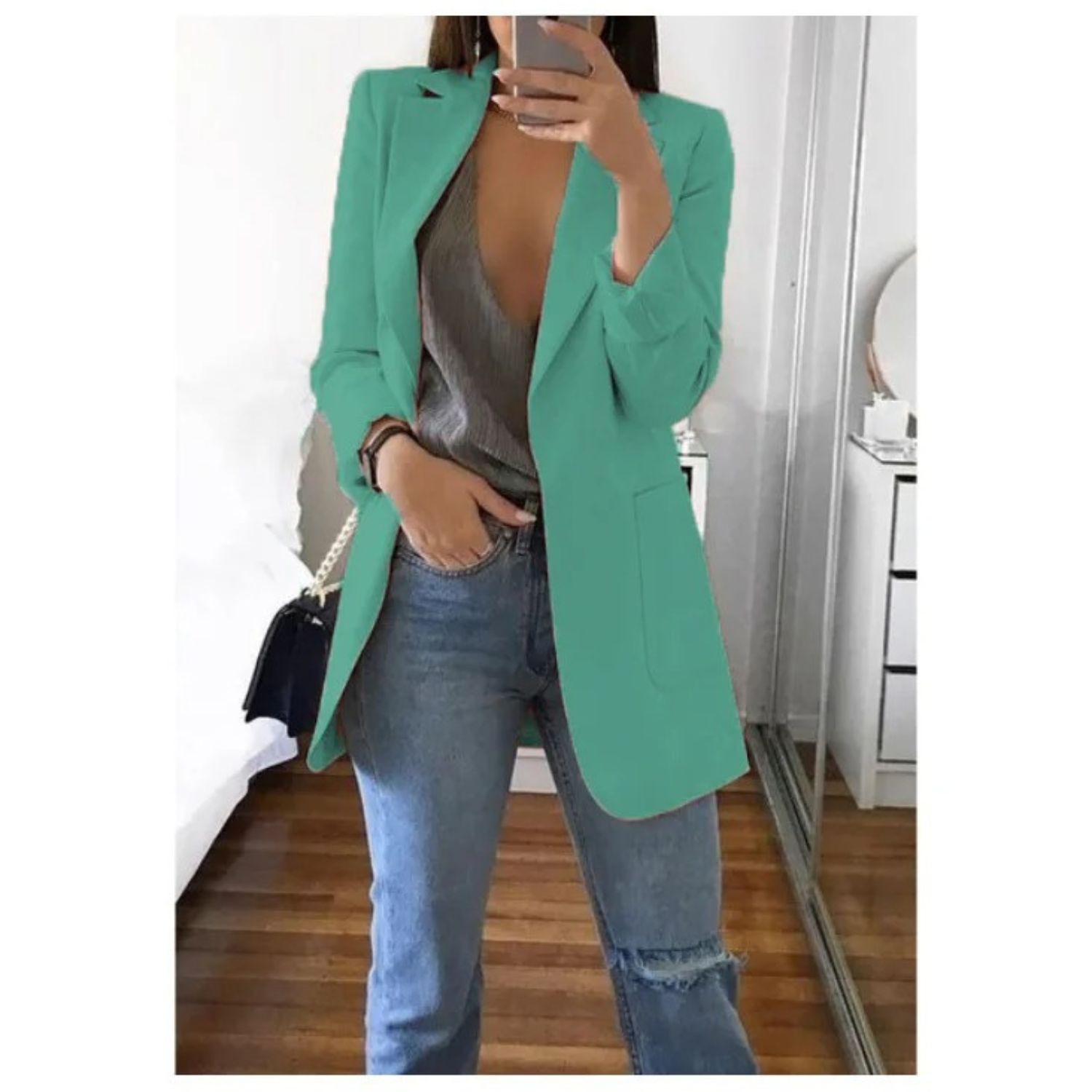 CURVYZ | Luxe Lange Blazer voor Dames