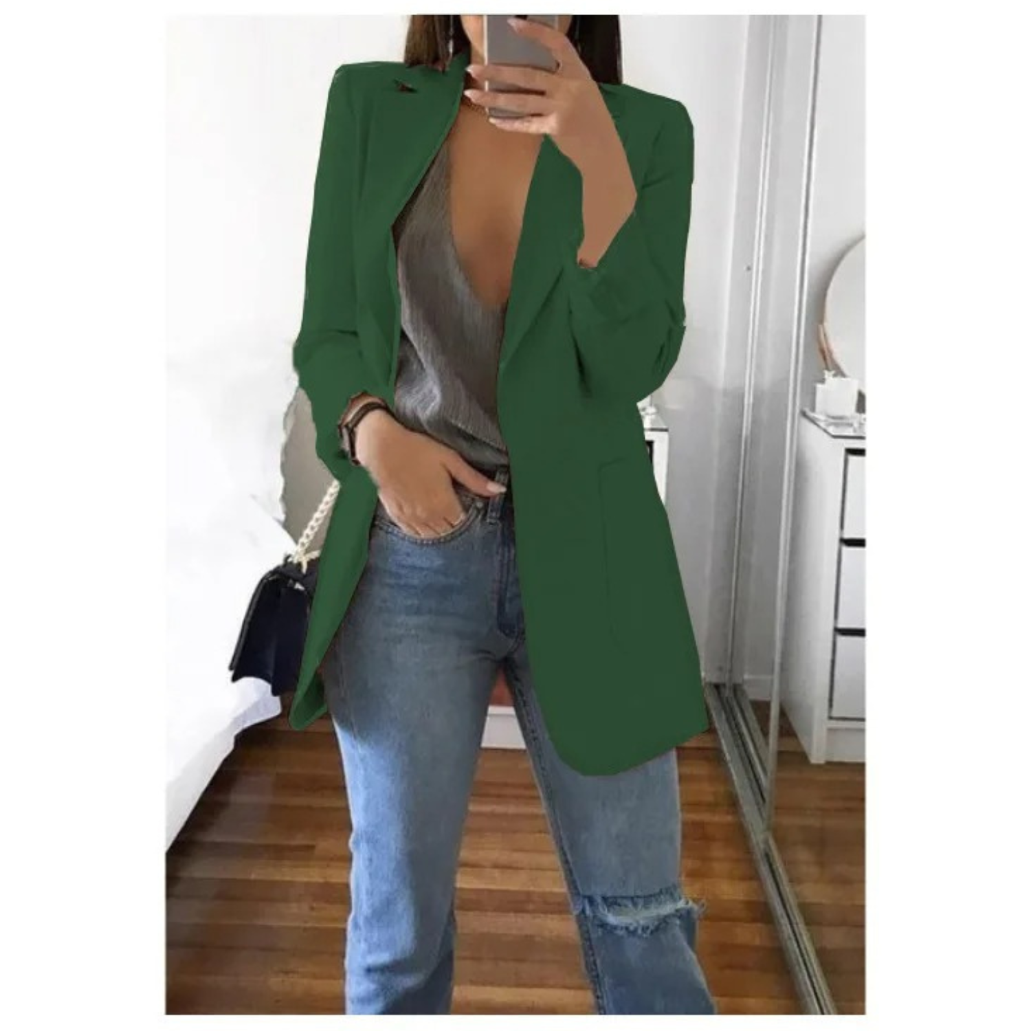 CURVYZ | Luxe Lange Blazer voor Dames