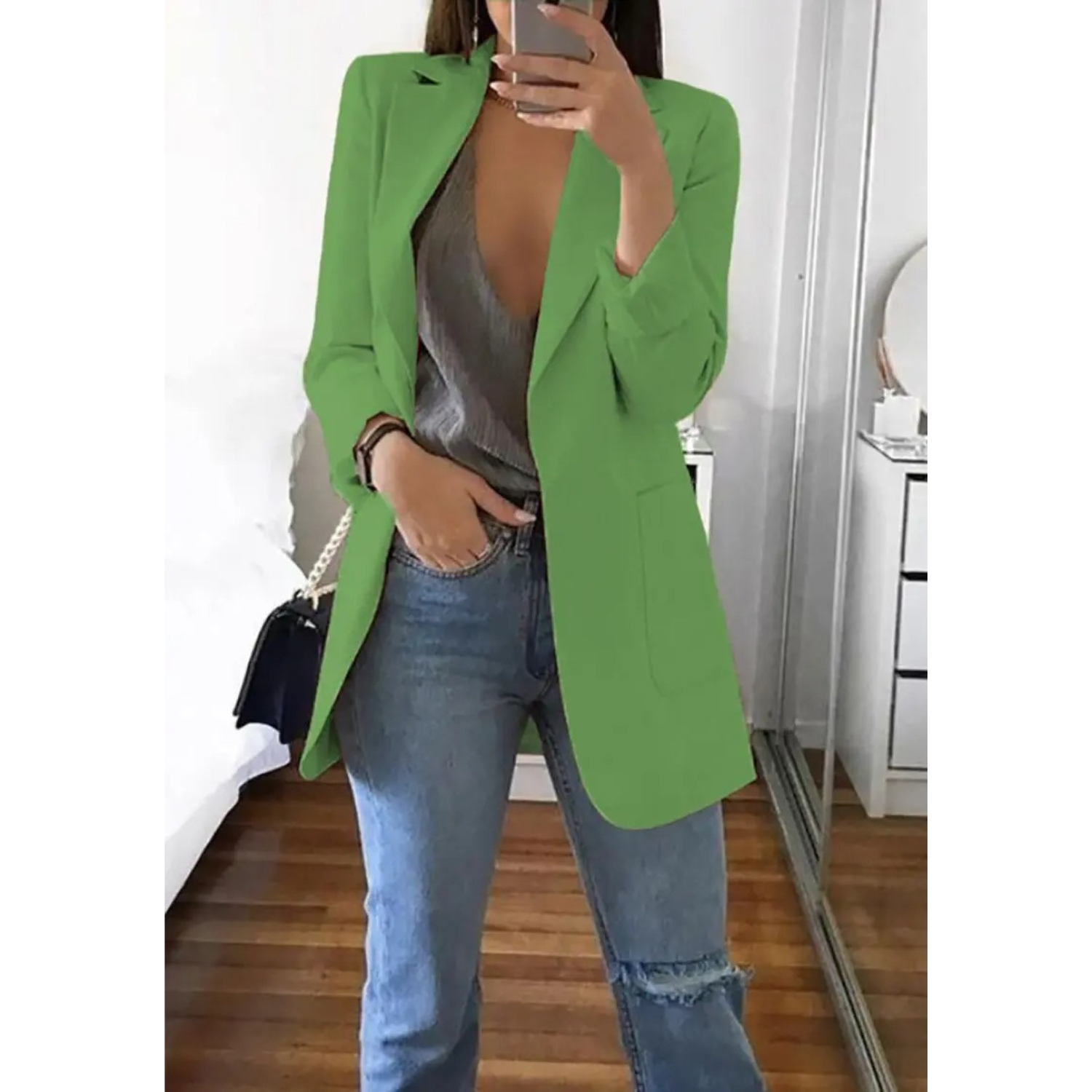CURVYZ | Luxe Lange Blazer voor Dames