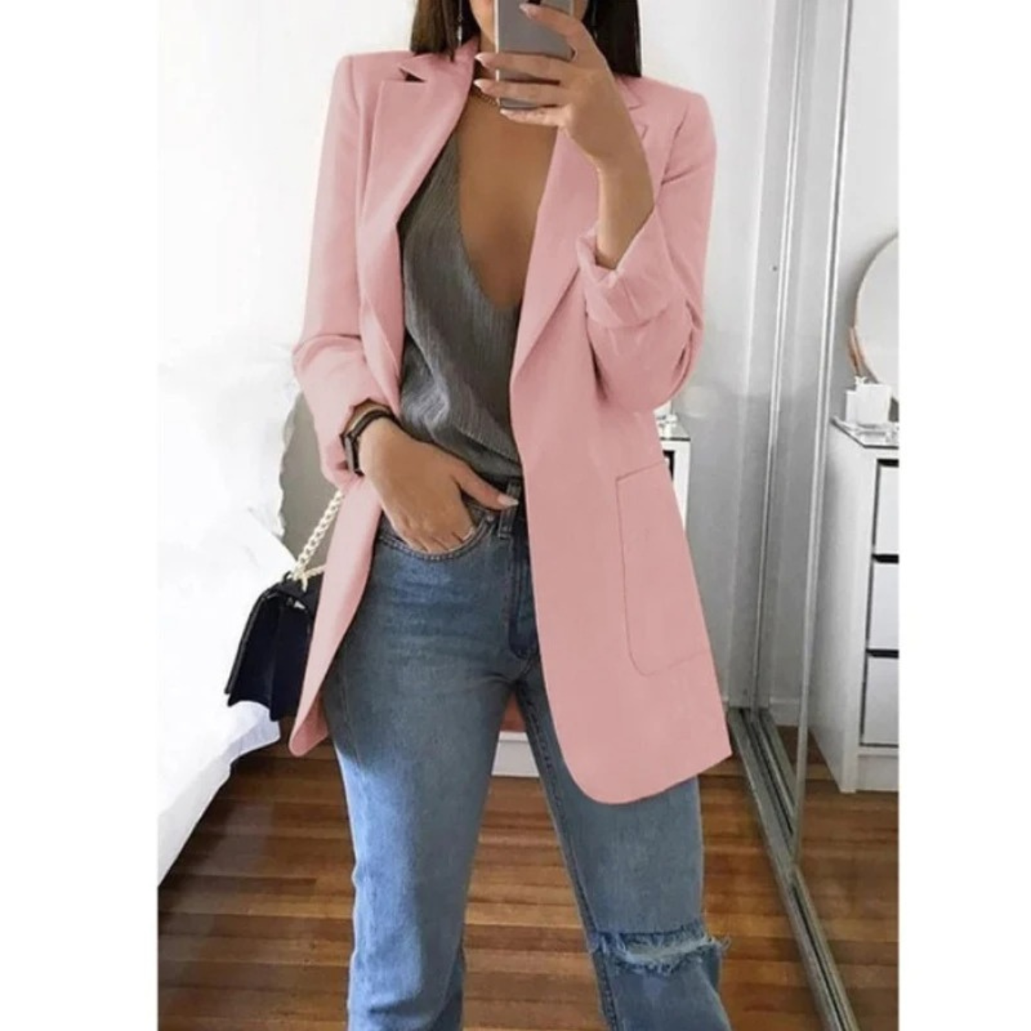 CURVYZ | Luxe Lange Blazer voor Dames