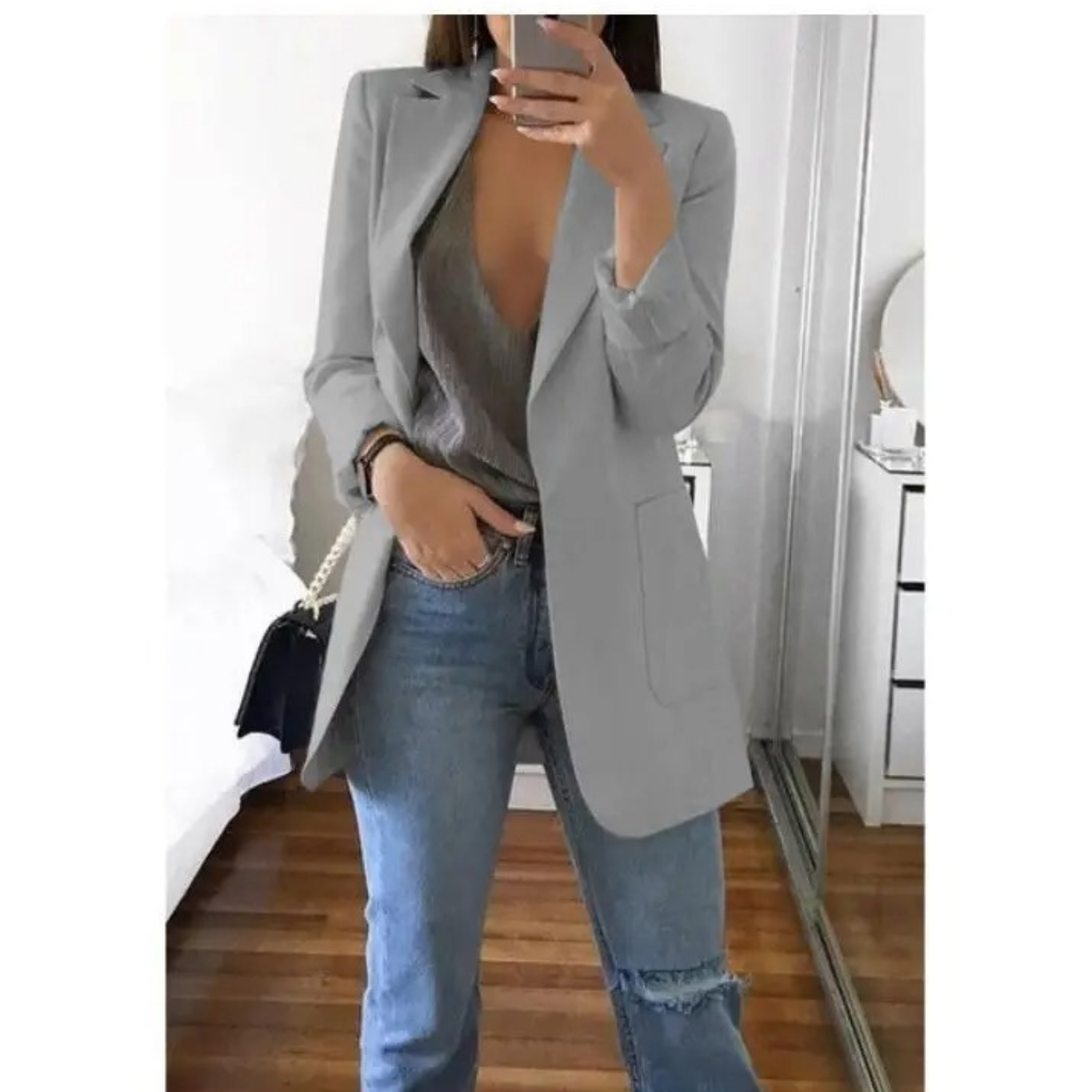 CURVYZ | Luxe Lange Blazer voor Dames