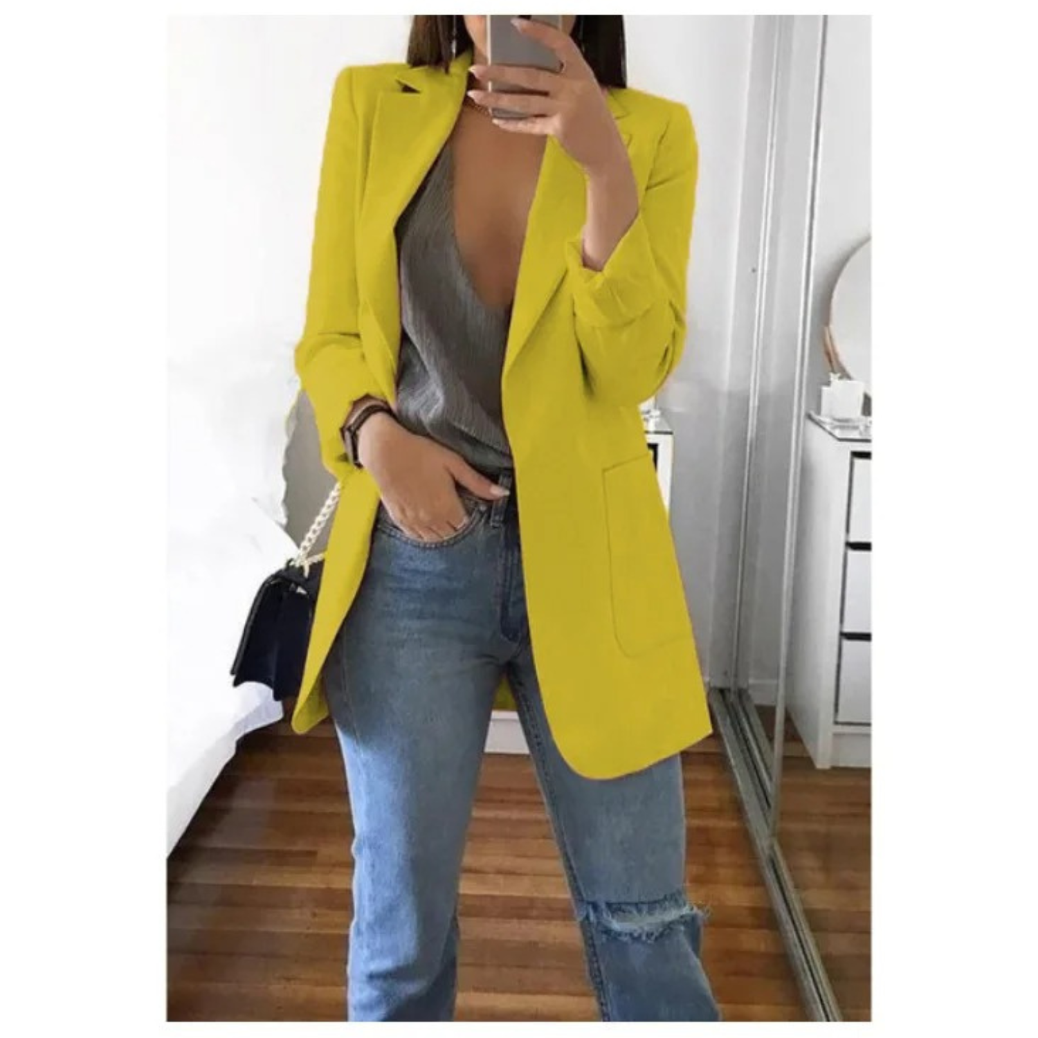 CURVYZ | Luxe Lange Blazer voor Dames