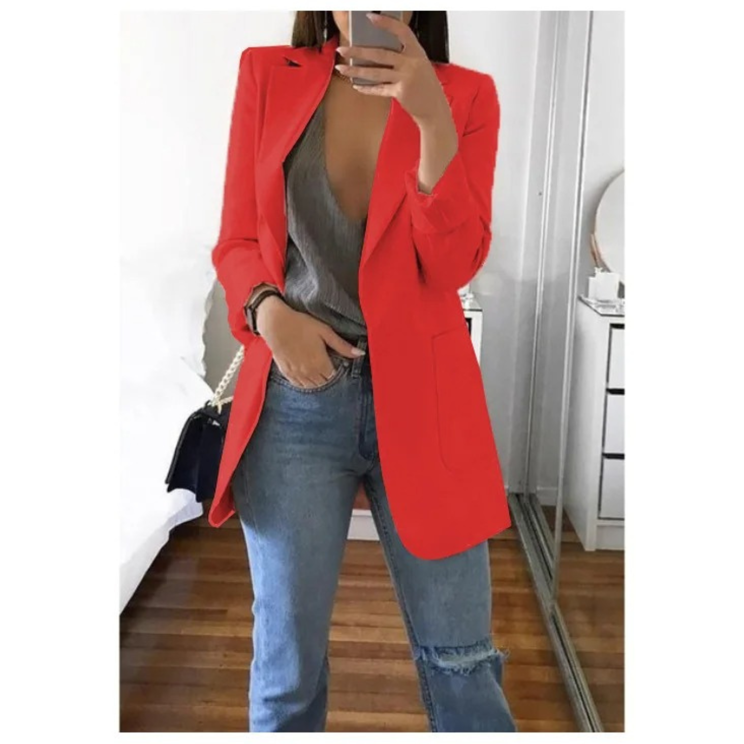CURVYZ | Luxe Lange Blazer voor Dames