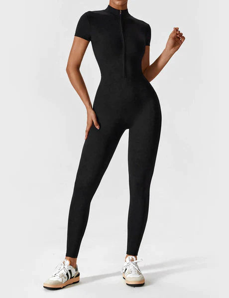 CURVYZ | Lissy Jumpsuit met Ritssluiting
