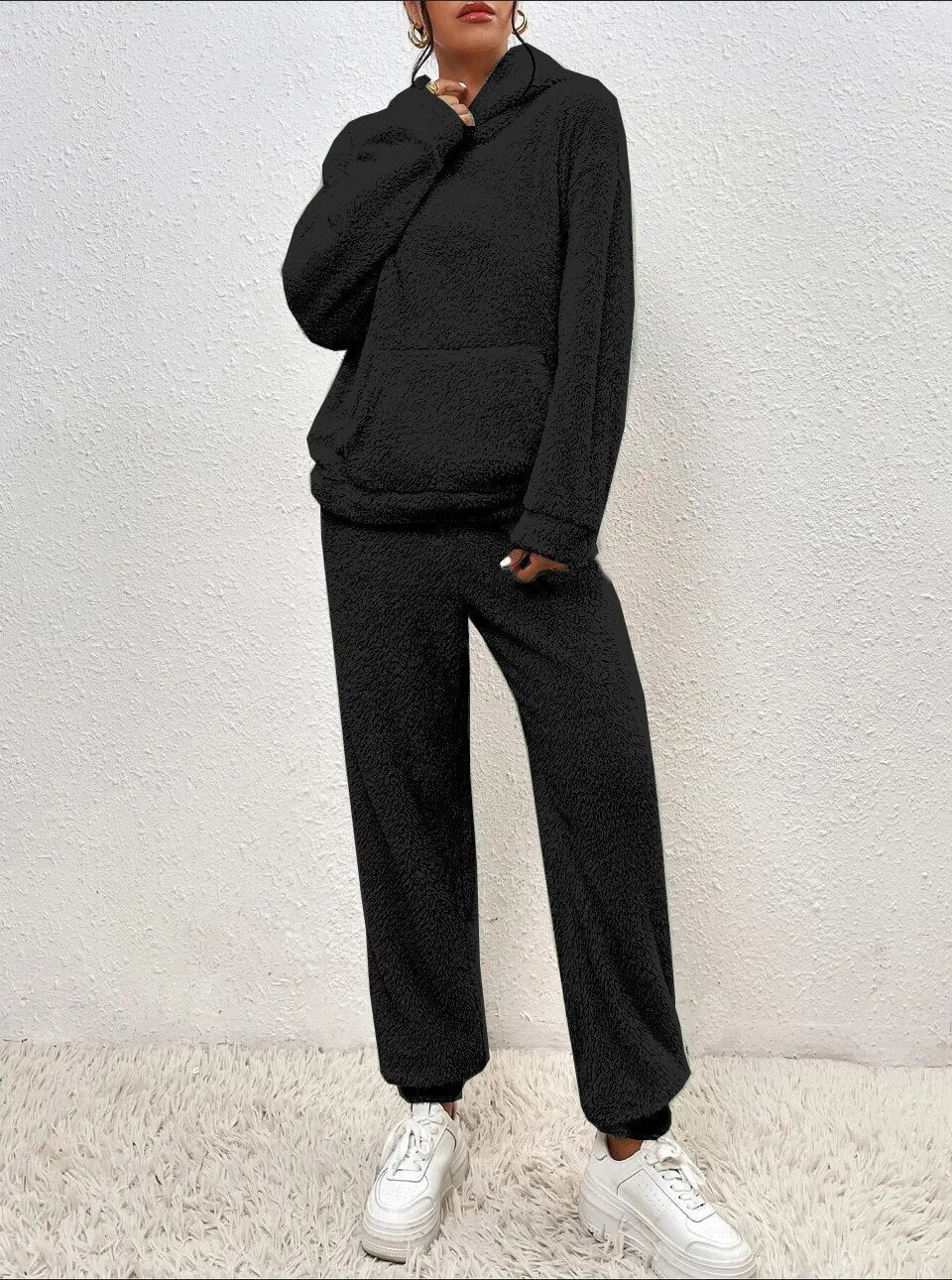 NOELLE | Teddy Huispak met Capuchon – Warm & Comfortabel