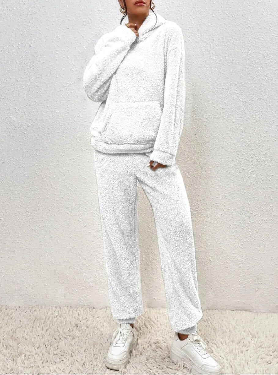 NOELLE | Teddy Huispak met Capuchon – Warm & Comfortabel