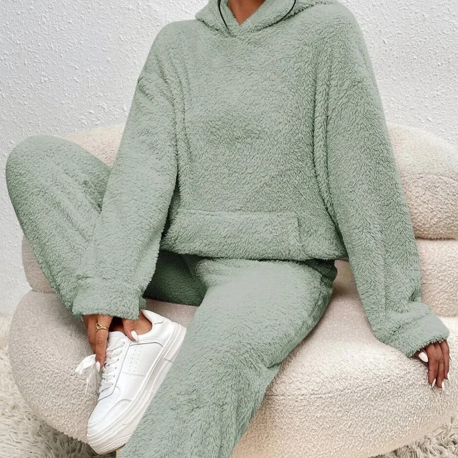 NOELLE | Teddy Huispak met Capuchon – Warm & Comfortabel