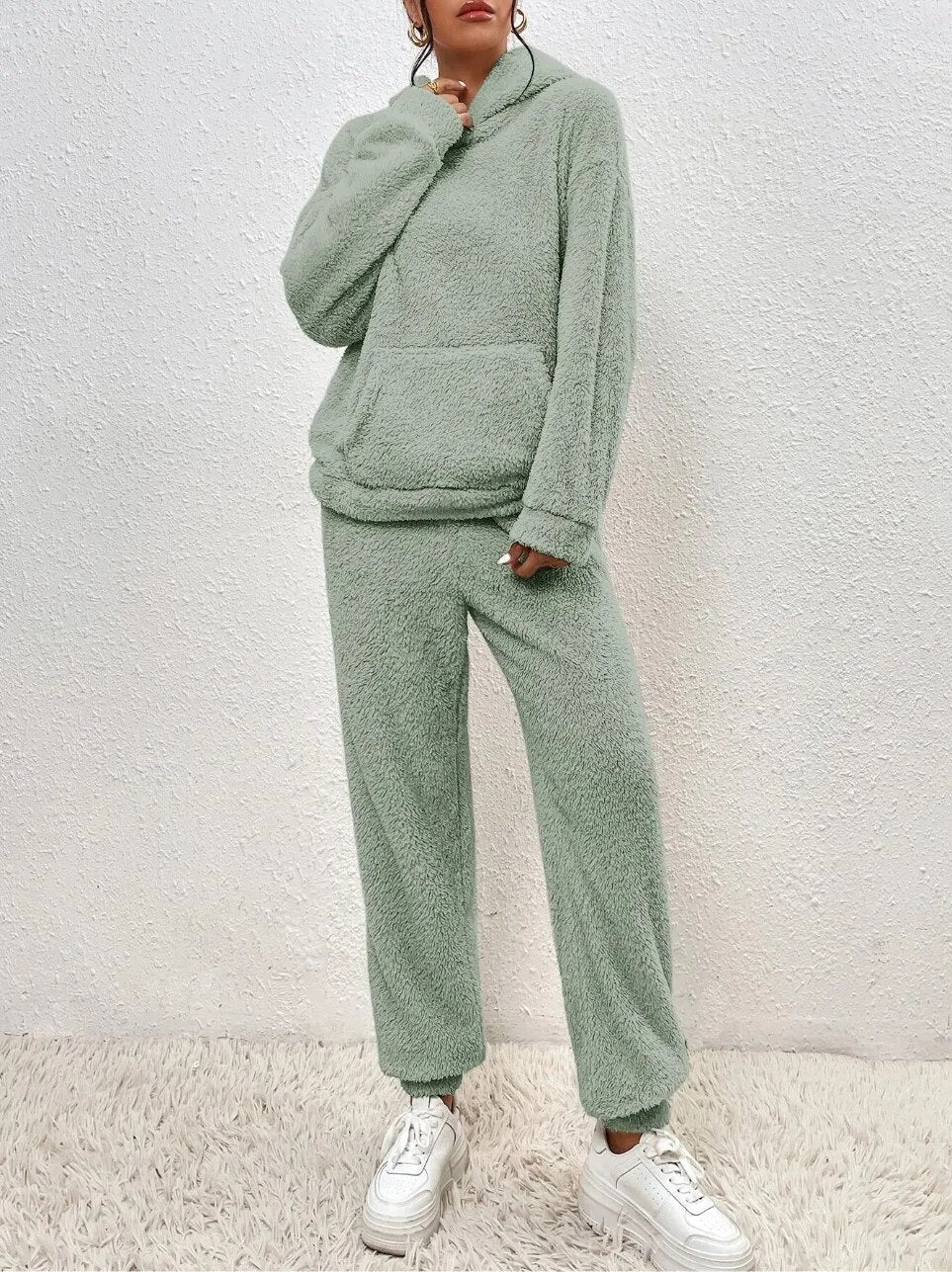 NOELLE | Teddy Huispak met Capuchon – Warm & Comfortabel