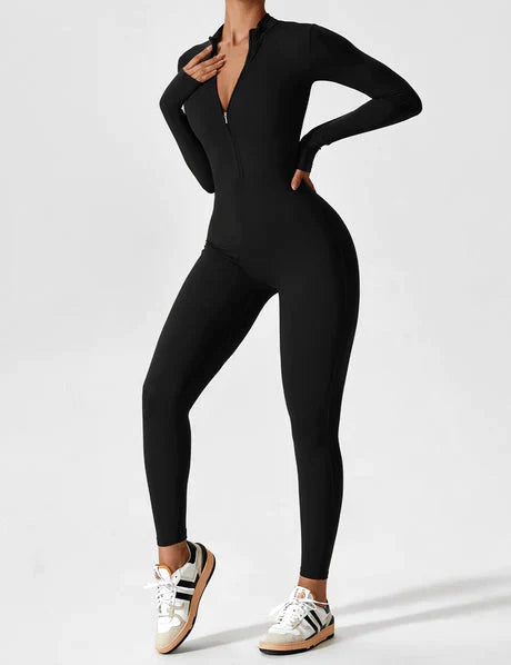 CURVYZ | Lissy Jumpsuit met Ritssluiting